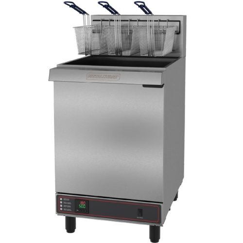 Fritador Industrial Zona Fria de Óleo a Gás FOG3C Inox Metalcubas 220V