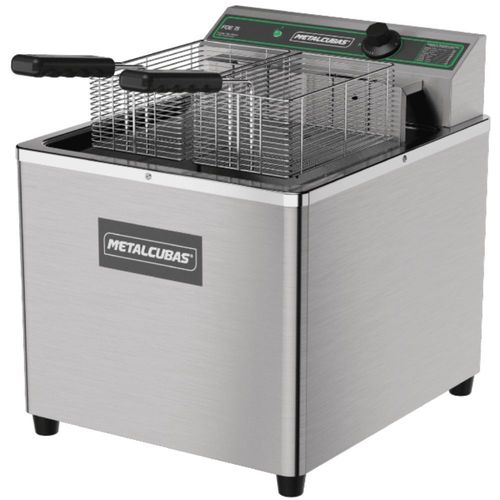 Fritador Zona Fria 15 Litros 5500W FOE15M Metalcubas 220V