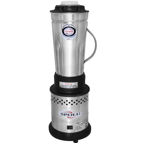Liquidificador Economy Alta Rotação 2 Litros Inox 220V Spolu