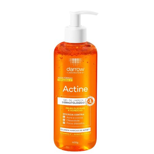 Gel de Limpeza Actine Peles Oleosas a Acneicas 400gg Gel de Limpeza Actine Peles Oleosas a Acneicas 400g