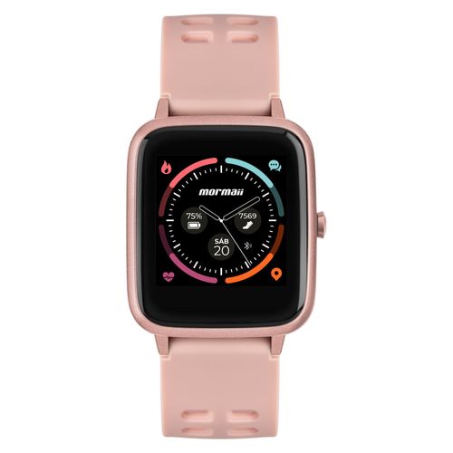 Relógio Smartwatch Mormaii Life Unissex Full Display Rosé - MOLIFEAA/8J MOLIFEAA/8J