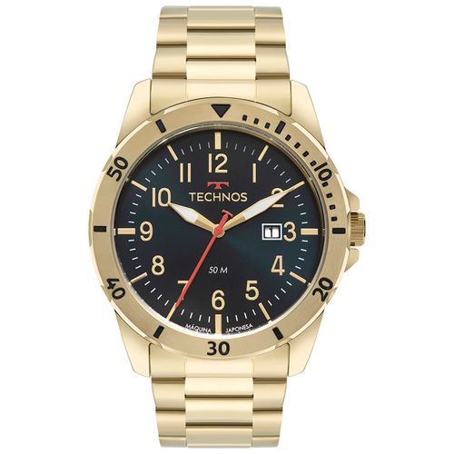 Relógio Technos Masculino Militar Dourado - 2115NBR/1A 2115NBR/1A