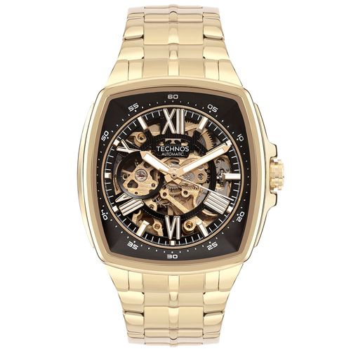 Relógio Technos Masculino Automático Dourado - G3265AI/1P G3265AI/1P