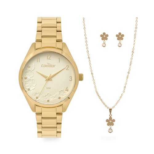 Kit Condor Feminino Mimos E Sutilezas Dourado - CO2036MXH/K4X CO2036MXH/K4X