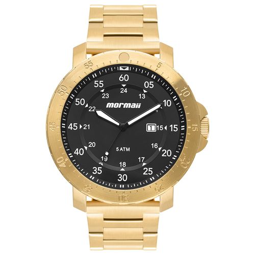 Relógio Mormaii Masculino Steel Basic Dourado - MO2115BJ/4D