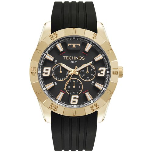 Relógio Technos Masculino Racer Dourado - 6P29ALU/2P 6P29ALU/2P