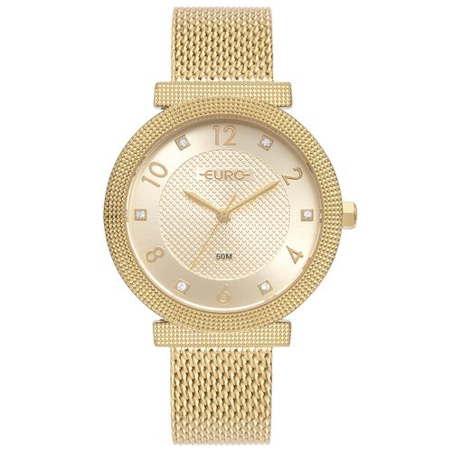 Relógio Euro Feminino Glitz Dourado - EU2036YUO/4D EU2036YUO/4D
