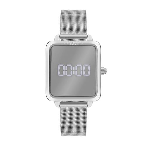 Relógio Euro Feminino Fashion Fit Reflexos Prata - EUDS8054AD/4K EUDS8054AD/4K
