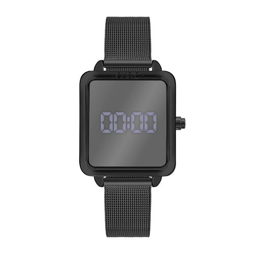 Relógio Euro Feminino Fashion Fit Reflexos Preto - EUDS8054AE/4P EUDS8054AE/4P