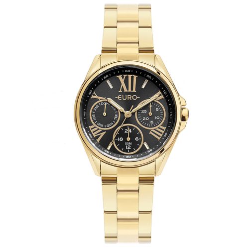 Relógio Euro Feminino Multiglow Dourado - EU6P29AIP/4P EU6P29AIP/4P