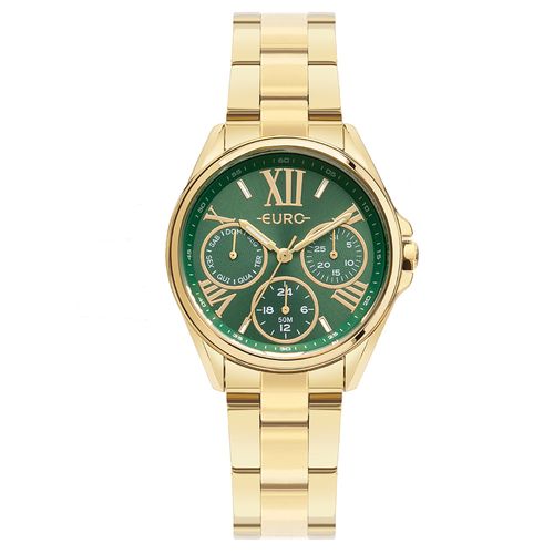 Relógio Euro Feminino Multiglow Dourado - EU6P29AIP/4V EU6P29AIP/4V