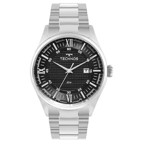 Relógio Technos Masculino Executive Prata - 2115TWE/1P 2115TWE/1P