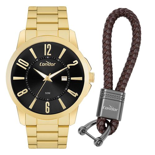 Kit Condor Masculino Dia A Dia Dourado - CO2115MXB/K4P CO2115MXB/K4P
