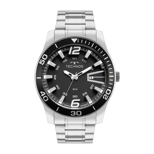 Relógio Technos Masculino Racer Prata - 2115TXA/1P 2115TXA/1P