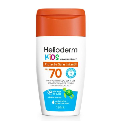 Helioderm Protetor Solar Kids Fps 70 120ml