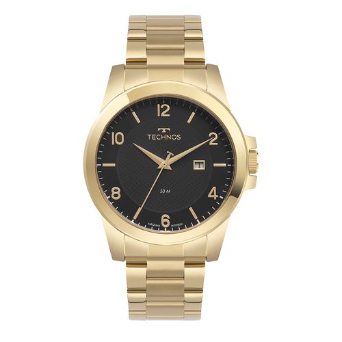 Relógio Technos Masculino Steel Dourado - 2117LFM/1P 2117LFM/1P