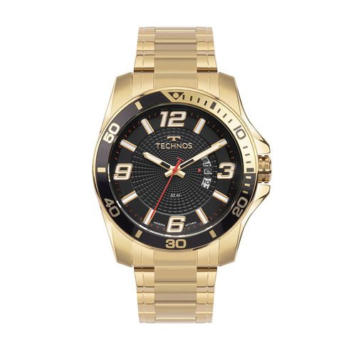 Relógio Technos Masculino Racer Dourado - 2117LFO/1P 2117LFO/1P