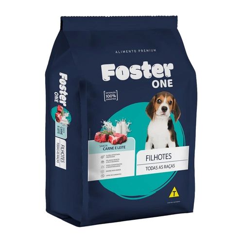 Ração Foster Cão Filhote Carne e Leite 1kg