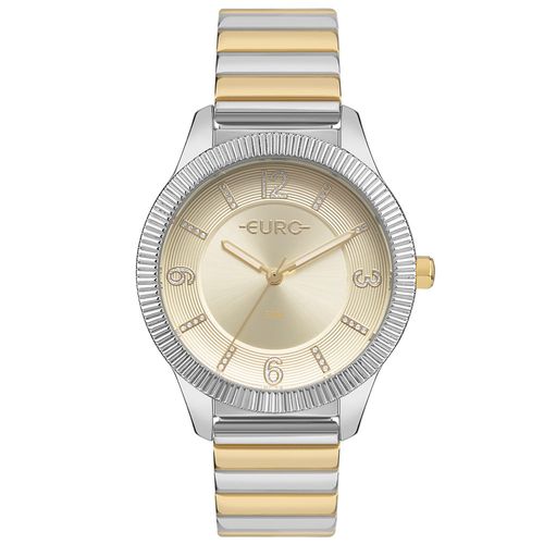 Relógio Euro Feminino Glitz Bicolor - EU2036YUW/4D