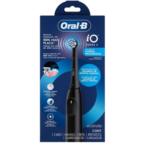 Escova Dental Elétrica Oral-B iO2 1 Unidade