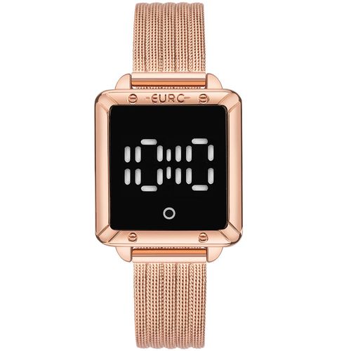 Relógio Euro Feminino Fashion Fit Led Rosé - EUMD2404AF/4J Relógio Euro Feminino Ff Led Rosé - EUMD2404AF/4J