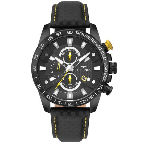 Relógio Technos Masculino Ts Carbon Preto - OS1ABT/0P