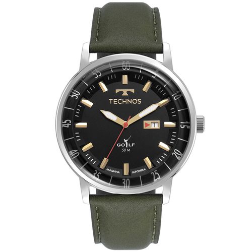 Relógio Technos Masculino Golf Prata - 2115UAQ/0P