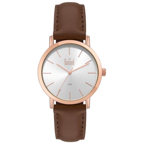 Relógio Dumont Masculino Traveller Rosé - DU2035MOU/5K