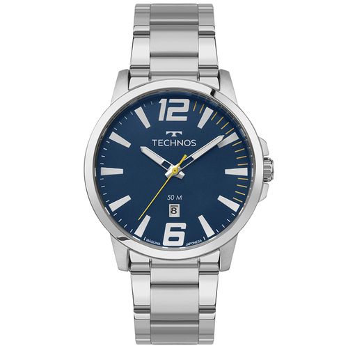 Relógio Technos Masculino Racer Basico Prata - 2115UCN/1A
