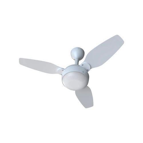 Ventilador de Teto Ventisol Legacy Inverter para 2 lâmpadas E27 até 20W com Controle Remoto - Branco/Pinus