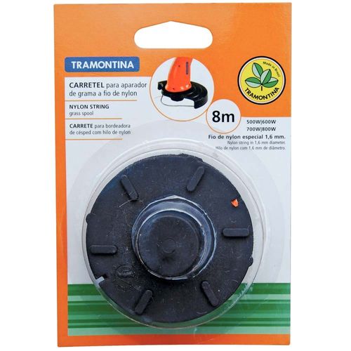 Carretel p/ Aparadores Tramontina c/ 1 Fio de Nylon 1.8mm - 8 Metros