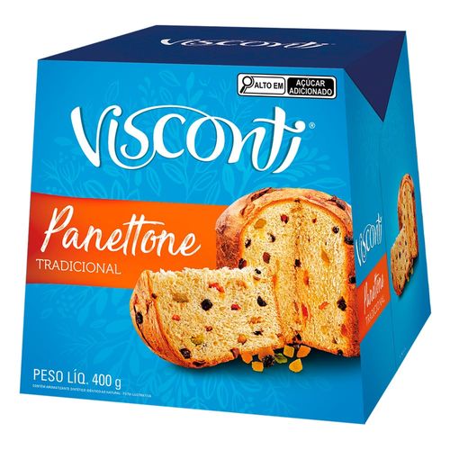 Panettone Visconti Tradicional 400g