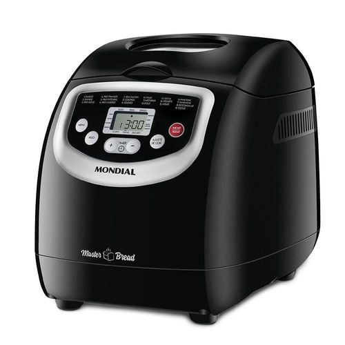 Panificadora Mondial Master Bread Preto NPF-53 220V