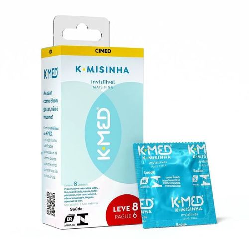 Camisinha k-med k-misinha sex education 8 unidades