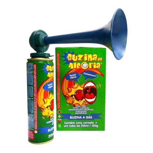 Buzina da Alegria à Gás Spray Com Corneta 215ml