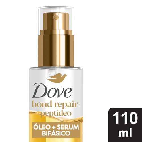 Óleo + Sérum Bifásico Finalizador Dove Bond Repair Reparação Intensa 110ml