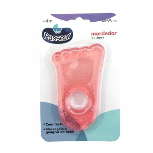 Mordedor De Água Passear Pezinho Rosa
