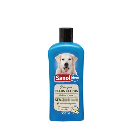Shampoo Pet Sanol Dog Pelos Claros  500ml