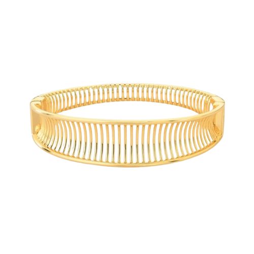 Bracelete feminino Tramas banhado em ouro 18k