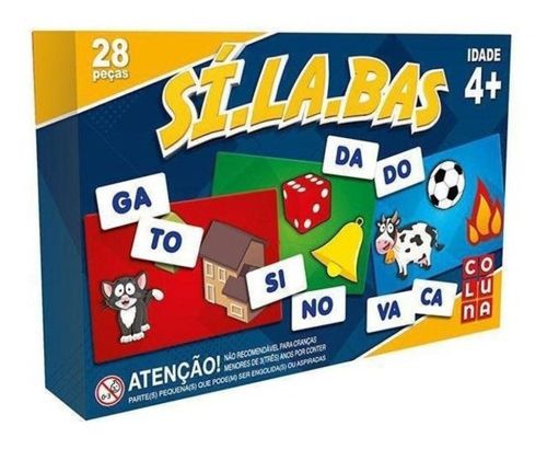 Jogo Aprendendo Silabas Ensina Brincando Coluna Pais E Filho