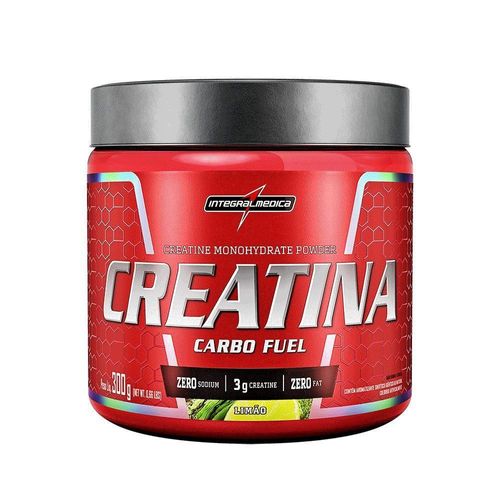 Creatina Carbo Fuel 300g Integralmedica - Limão Limão