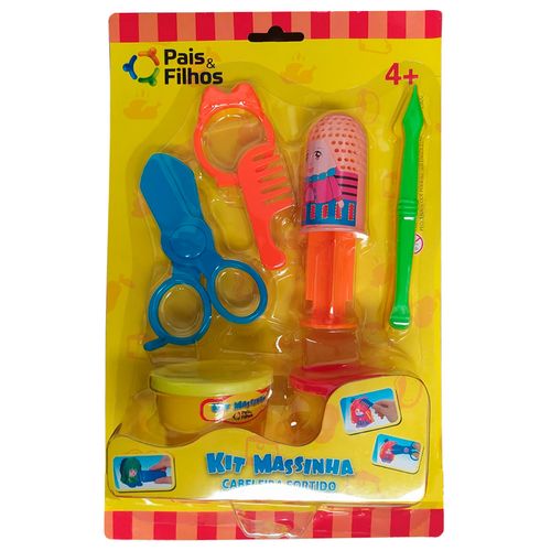 Kit Massinha Modelar Cabeleira Sortido Estudio Infantil