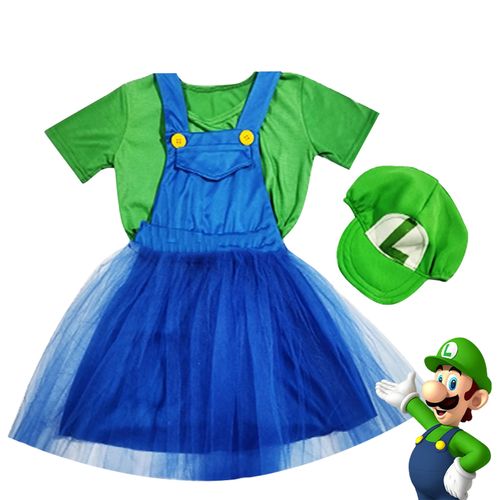 Fantasia Infantil Menino Menina Personagem Temático Verde