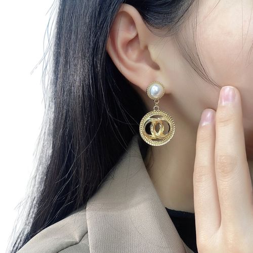 Brincos Mulheres Redondo Pérola Luxo Casamento Festas