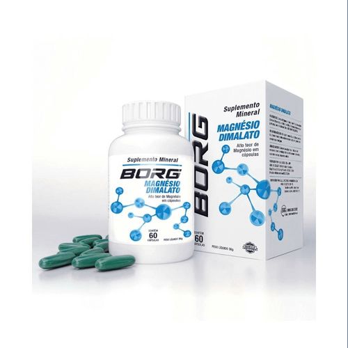Borg Magnésio Dimalato 60cps
