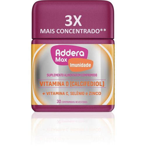 Addera Max + Imunidade Max Frasco 30 Comprimidos