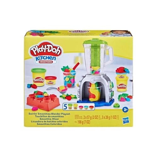 Brinquedo Massinha Play Doh Liquidificador Smoothies Coloridos