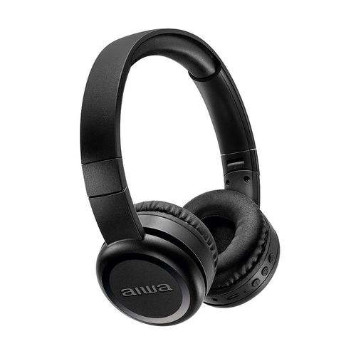 Headphone AIWA HP-03 Bluetooth 100h de Bateria IPX4 Preto