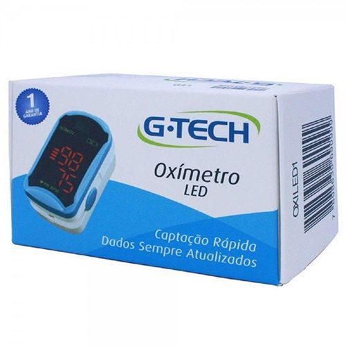 Oxímetro Digital de Pulso G-Tech Led