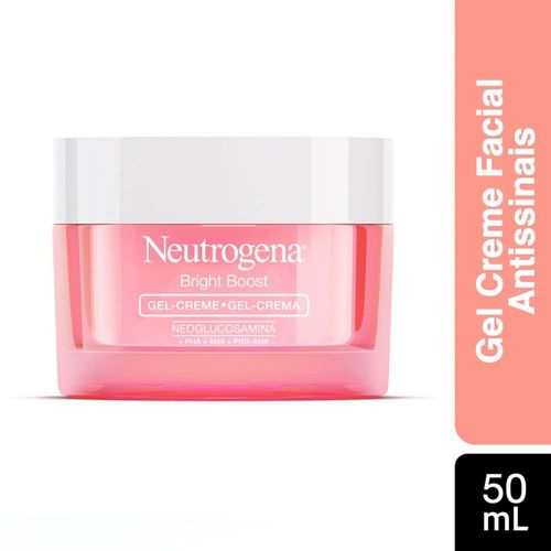 Gel Creme Facial Antissinais Neutrogena Bright Boost 50g